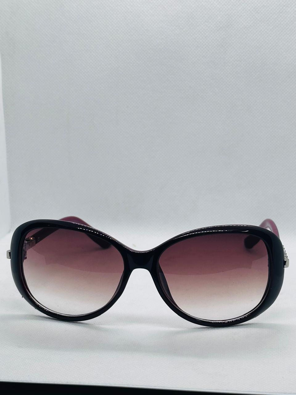 Vault black maroon double glazed Sunglasses-women