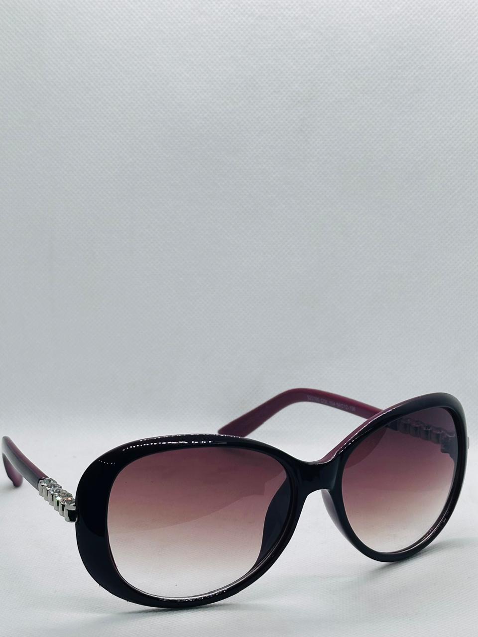 Vault black maroon double glazed Sunglasses-women