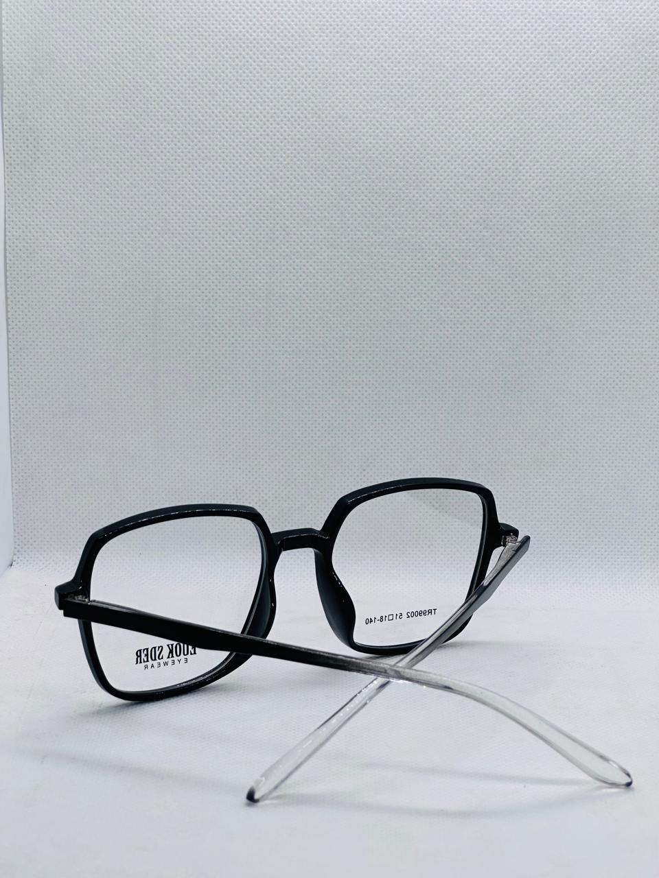 Plastic Frame  Colour black Shape square Gender unisex-Eye-wear