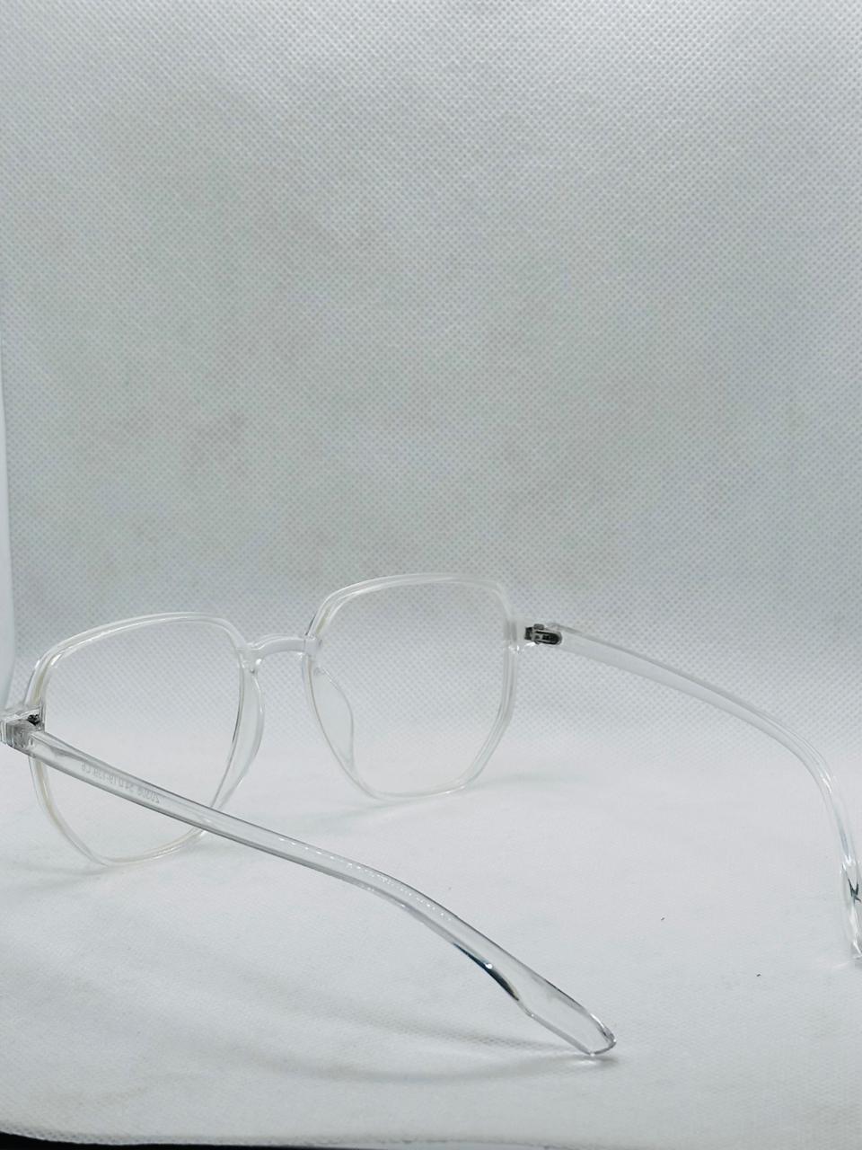 Clear Transparent Eye-wear Glasses-unisex