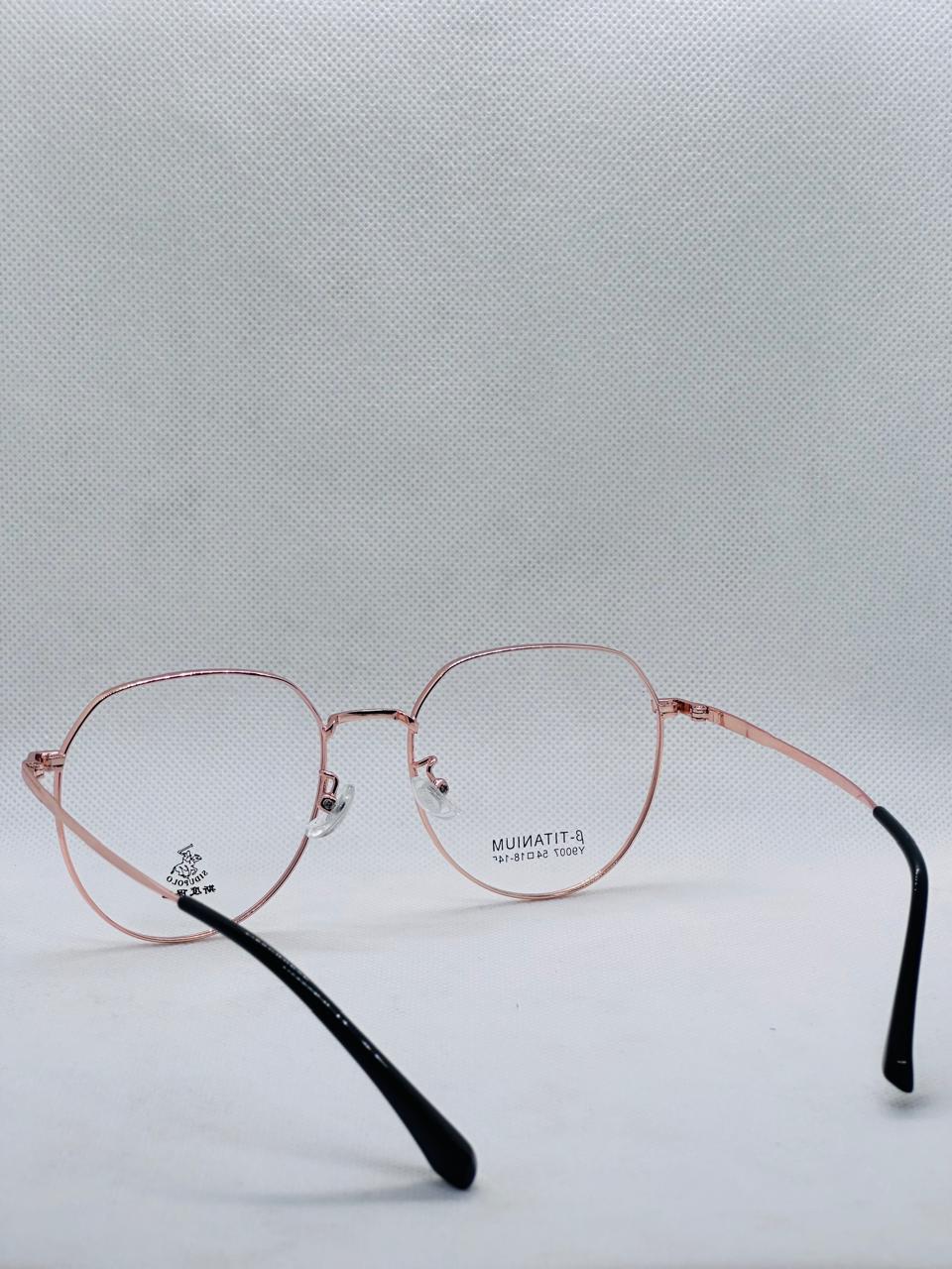 GoBlack Metal Frame-Golden Black-Rectangle-unisex-Eyewear