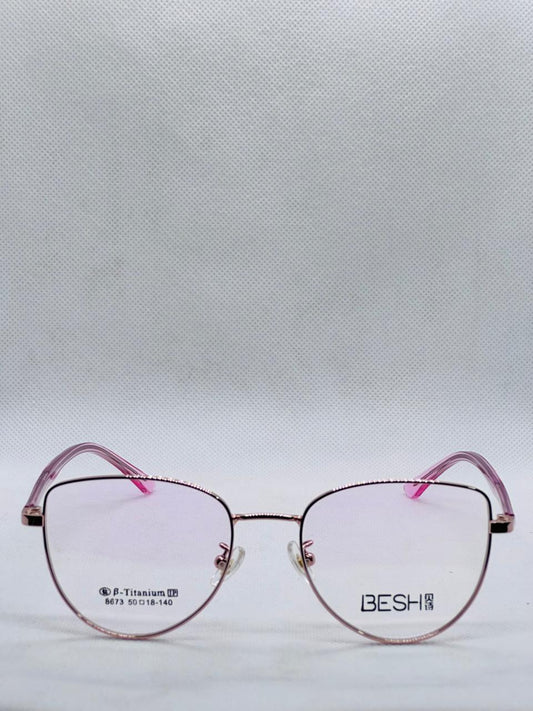 Tea Pink - Eye-wear- women-Metal frame