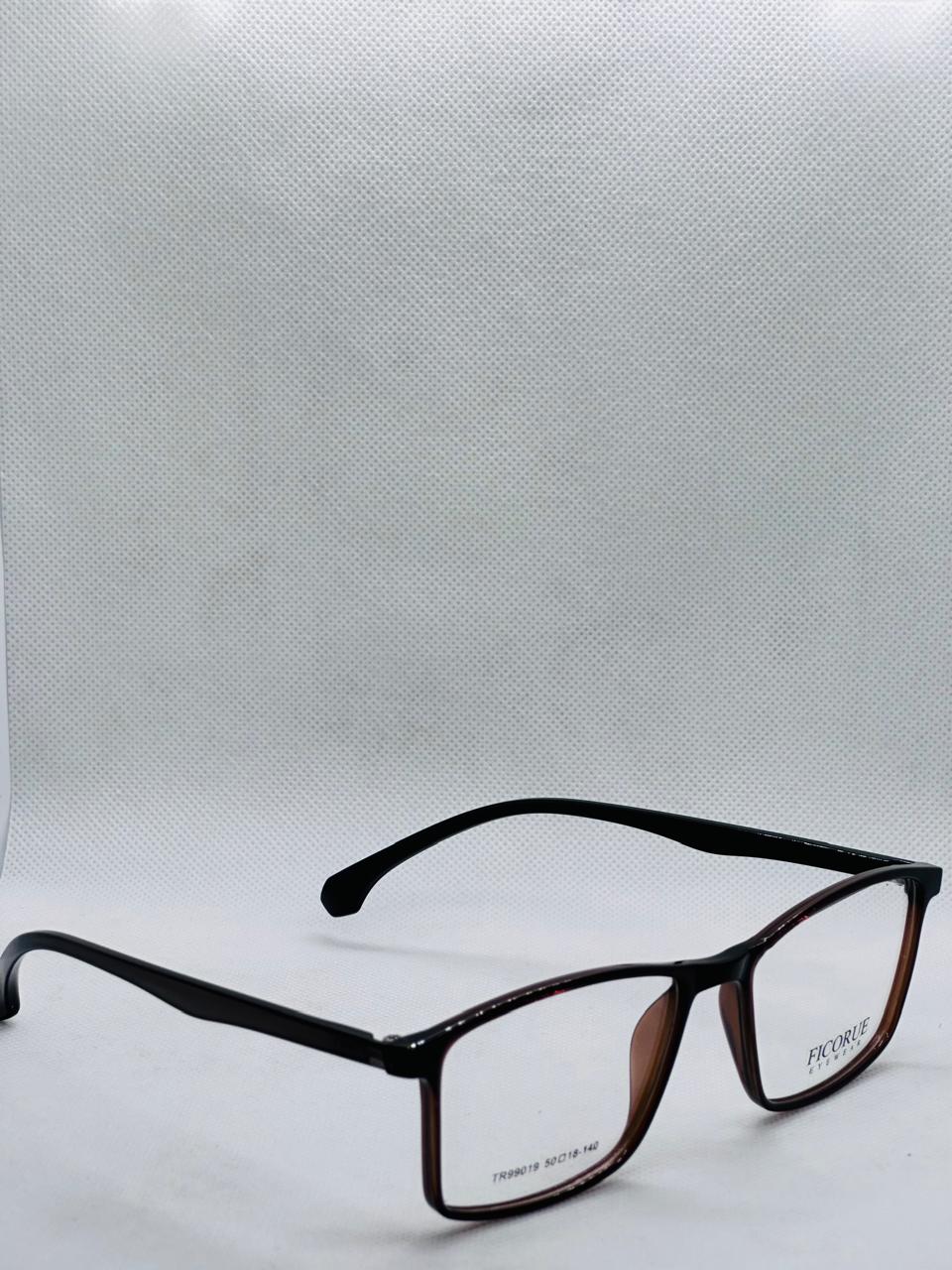 Ficorue Black- Plastic Frame-Unisex-Eye-wear