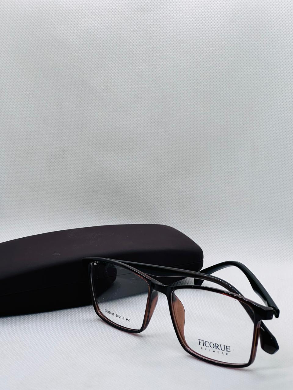 Ficorue Black- Plastic Frame-Unisex-Eye-wear