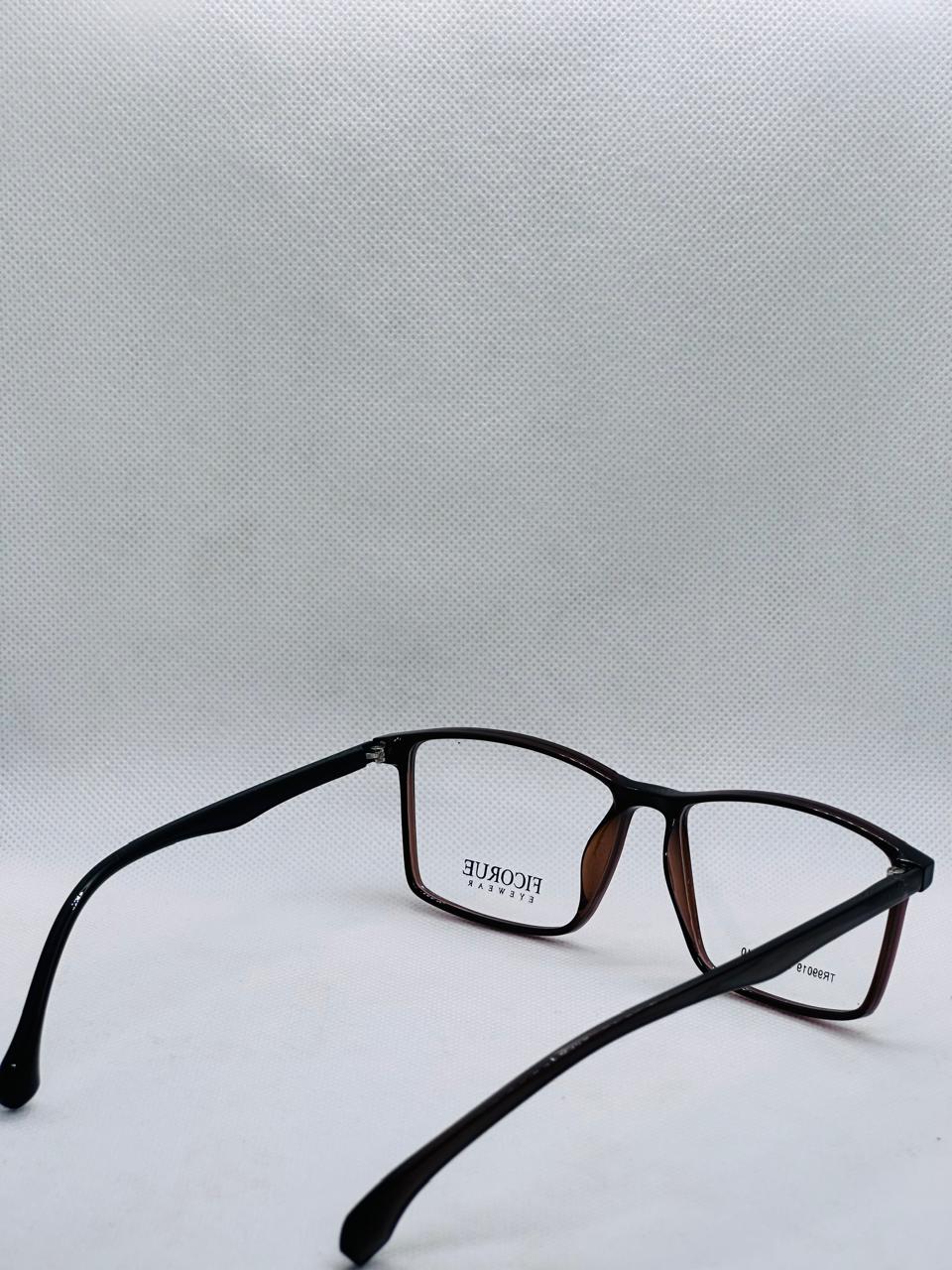 Ficorue Black- Plastic Frame-Unisex-Eye-wear