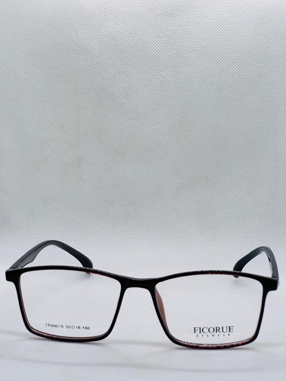 Ficorue Black- Plastic Frame-Unisex-Eye-wear