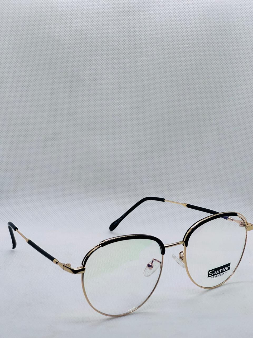 Old Money Metal Frame-Eye-wear Men- Black Gold