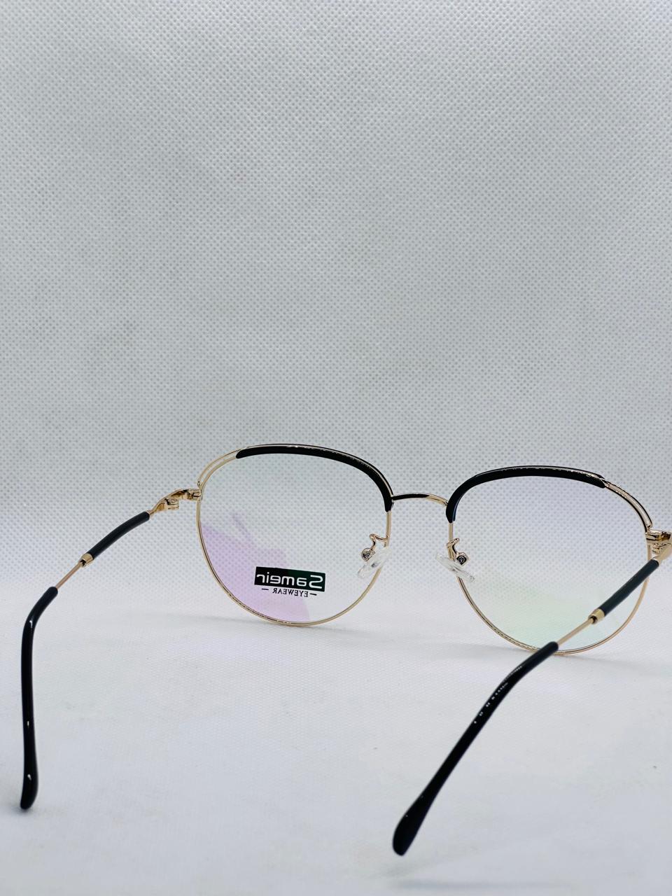 Old Money Metal Frame-Eye-wear Men- Black Gold