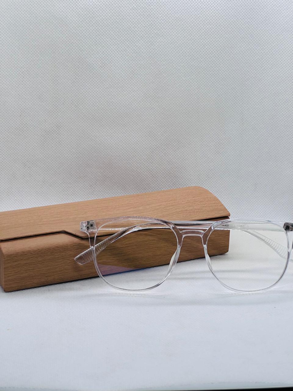 Woody Transparent Eye-wear-Unisex