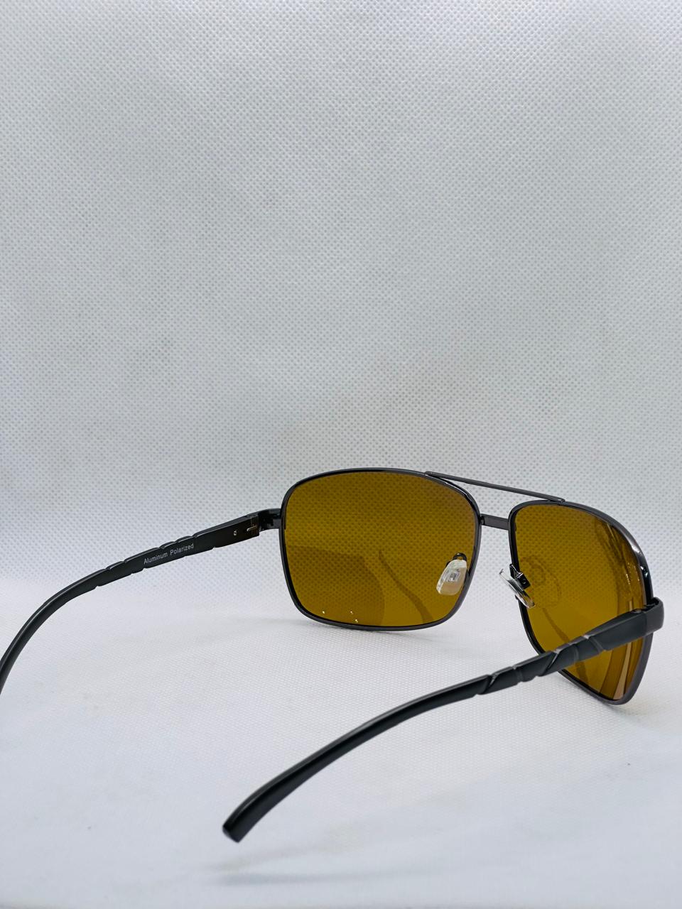 Sleek Double Bridge Sunglasses for Men's